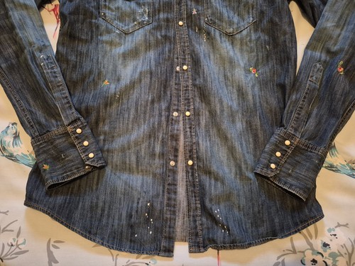 Rara camicia western - , denim