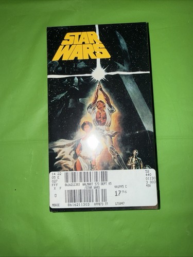 Star wars vhs 1990 - vhs, new