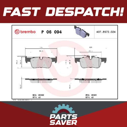 Set pastiglie freno - , a