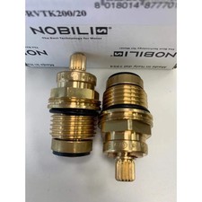 Coppia vitoni di ricambio per rubinetti flora 1/2" gas Nobili RVTK200/20