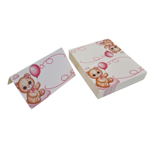 Pezzi segnaposto cartoncino - 50,