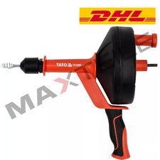 Spirale per pulizia tubi albero per pulizia tubi dispositivo per pulizia tubi 7,6 m pulitore tubi 