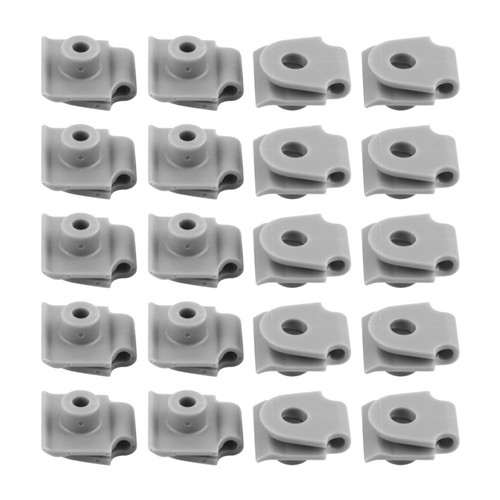 Pezzi clip paraurti - clip,