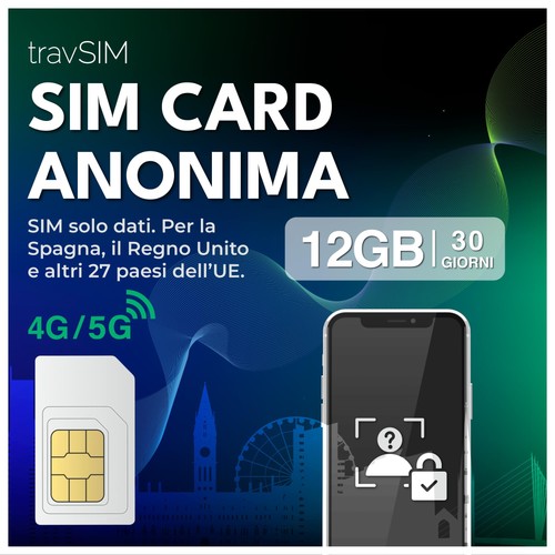 Sim anonima già attiva - anonima, gb