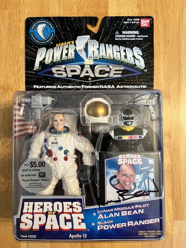 Alan bean power ranger - power, firmato