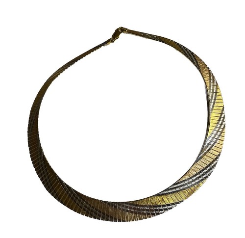 Collana vintage piatta - piatta, 18”