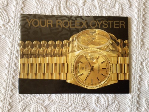 Libretto booklet your rolex - your,