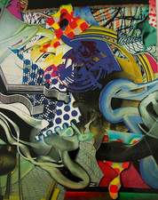 FRANK STELLA 2005 Litografia a