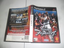 VIRTUAL FIGHTER 4 PS2 CUSTODIA VUOTA 2002 BUONE CONDIZIONI ORIGINALE RARO