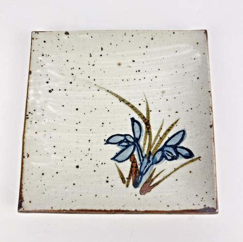 Piatto quadrato ceramica - in,