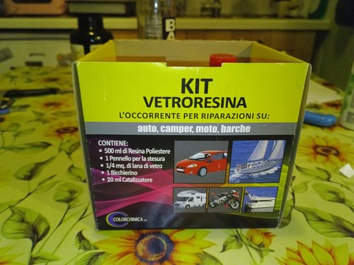 Kit vetroresina per