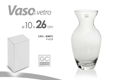 Vaso vetro fiori tavola - fiori,