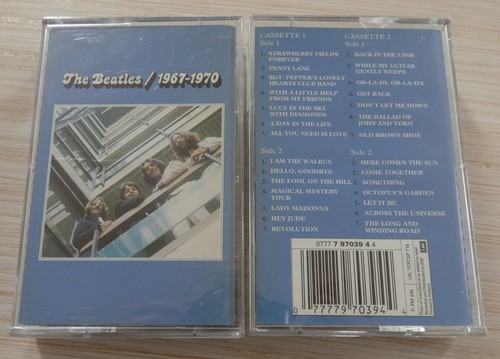 Double cassette audio tape - k7,