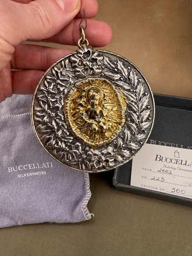Ornamento buccellati argento - ornamento,