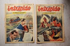 Lotto 8 fumetti Intrepido anni ’40–’50 • Originali d’epoca • Cuore Garibaldino
