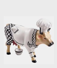 Cow Parade Chef Cow medium in