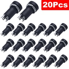 Presa jack audio femmina 20x 3,5mm 4 poli stereo montaggio pannello a saldare adattatore spina