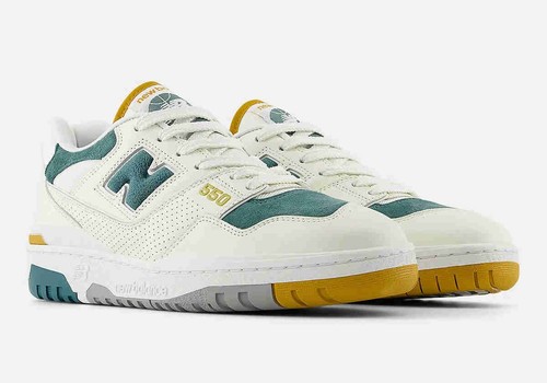 New balance 550 suede toe - new, pack