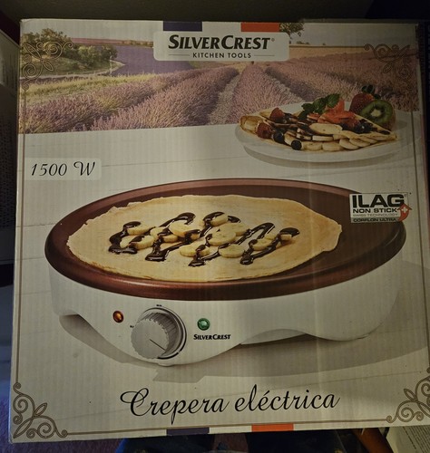 Creperia elettrica silvercrest - creperia,