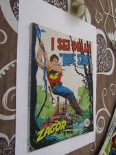 ZAGOR SCRITTA ROSSA N. 69 - L. 350 - QS EDICOLA - (Z)