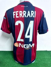 MAGLIA BOLOGNA FERRARI MATCH WORN INDOSSATA SHIRT JERSEY CAMISETA 2014/2015 COA