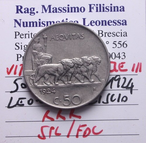 Veiii centesimi leoni - nl*, 50