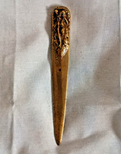Primi '900 - Antico Tagliacarte in Bronzo Edouard Delaune coupe-papier - Francia