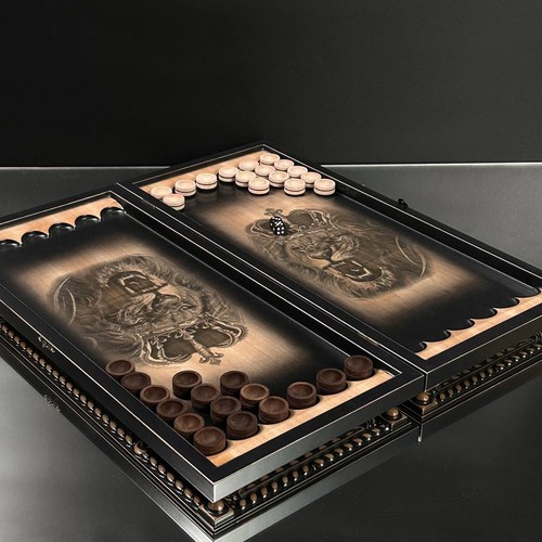 Set backgammon artigianale - set,