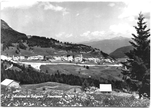 Cartolina trento san - cartolina, di