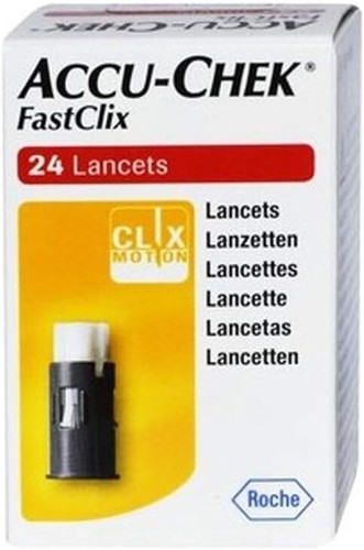 Accu chek fastclix lancette - accu,