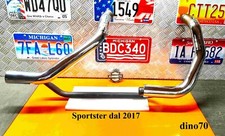 Harley Davidson collettori di scarico + cover cromate x Sportster 883 dal 2017