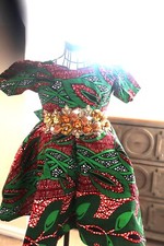 Abito africano Ankara per