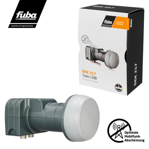 Fuba dek 217 twin - fuba, lnb