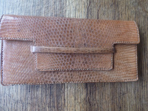 Pochette vintage peau de - pochette,