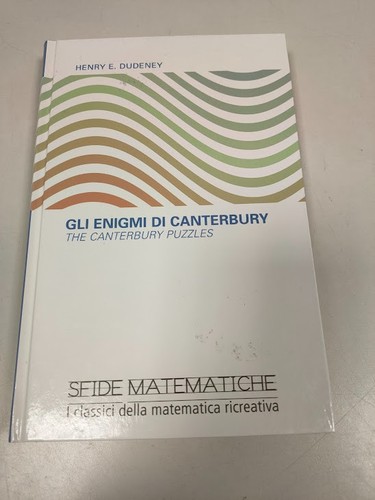 Libro gli enigmi canterbury - enigmi,