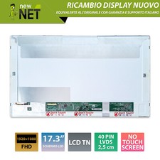 Display 17.3 compatibile con Dell Precision M6600 M6700 [40 pin 1920x1080]