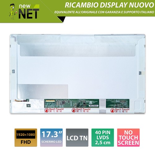 Schermo compatibile con - 17.3,