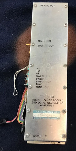 Tektronix 650 0296 - tektronix, 2°