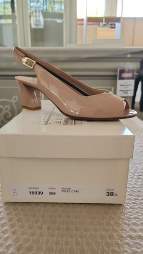 Scarpe pelle colore rosa - di,