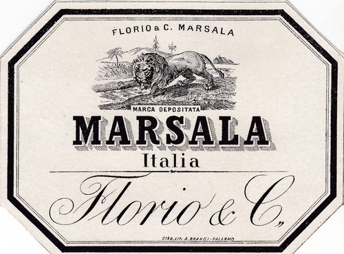 Etichetta vino marsala - etichetta,
