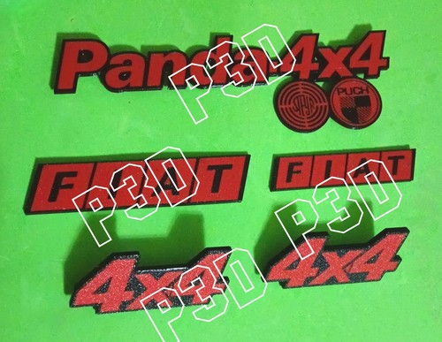 Kit targhetta fiat panda - targhetta,