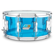 Ludwig vistalite snare drum - snare, 14