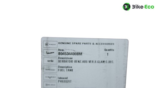 Serbatoio benzina aprilia - di,