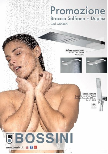 Bossini soffione cascata - bossini,