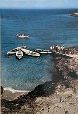 Cartolina Villaggio vacanze Touring Club Italiano Isole Tremiti Foggia viaggiata