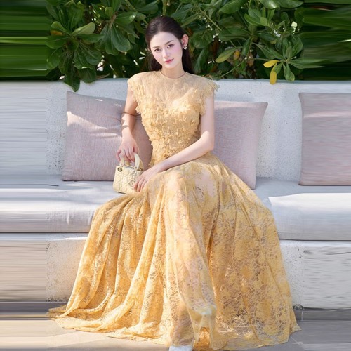Abito donna francese pizzo