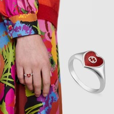 Anello gucci argento sterling - anello,