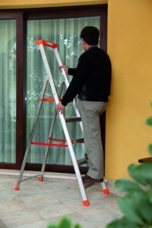 Scala alluminio forbice - scala,