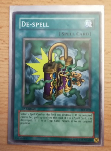 Carta de spell - de-spell,