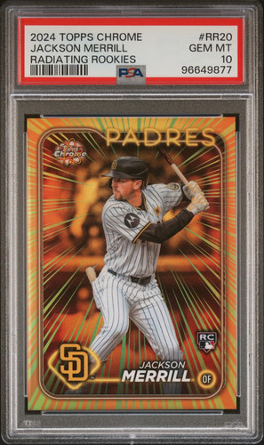 2024 topps chrome radiating - chrome,
